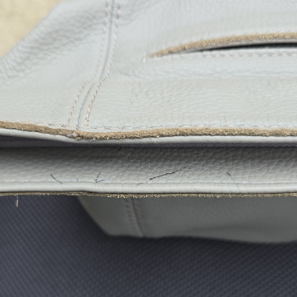 The Sak Gray Leather Satchel - Picture 4 of 9